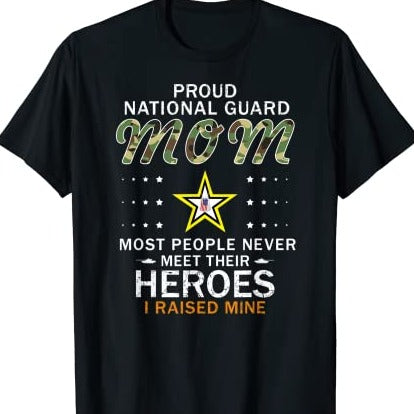Proud National Guard Mom T-Shirt