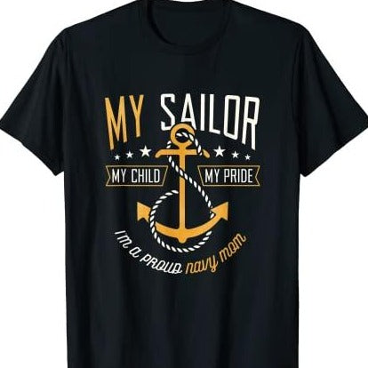 Proud Navy Mother of Sailors T-Shirt