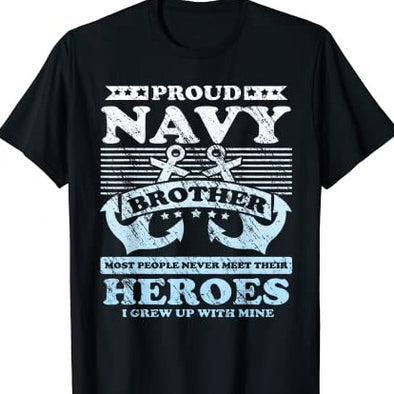 Proud Navy Brother T-Shirt