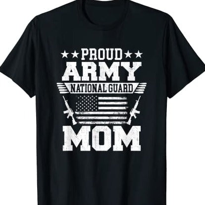 Proud Army National Guard Mom T-Shirt