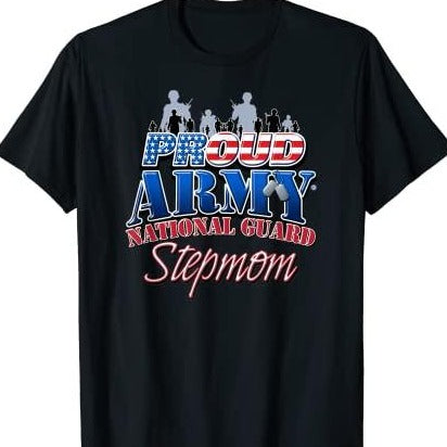 Proud Army National Guard Stepmom T-Shirt