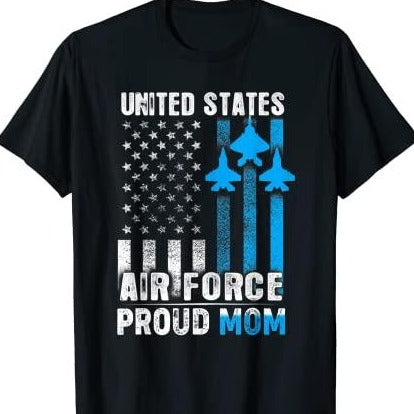 USAF Proud Air Force Mom T-Shirt