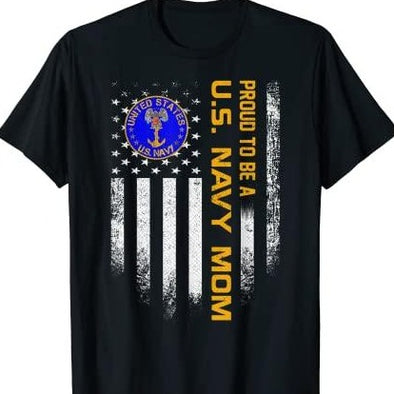 US Navy Mom T-Shirt