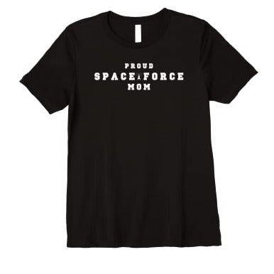 Womens Proud Space Force Mom T-Shirt