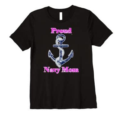 Navy Proud Mom Original T-Shirt