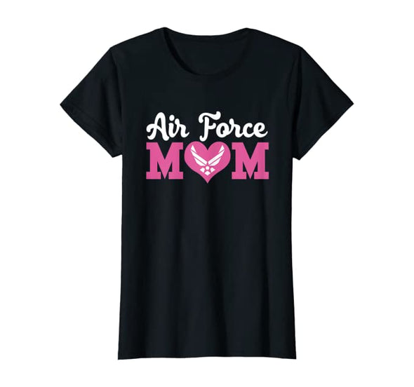 Air Force Mom Heart Proud T-shirts