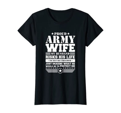 Proud Army Wife Imagine T-shirts