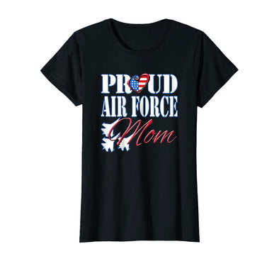 Proud Air Force Mom Military T-shirts