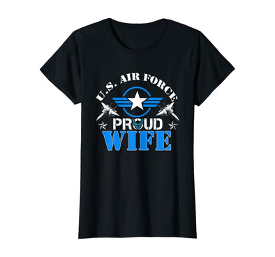 US Air Force Proud Wife T-shirts
