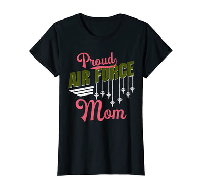 Proud Air Force Mom Family T-shirts