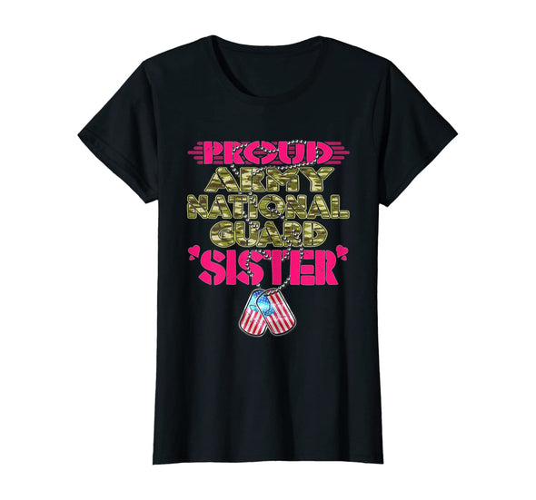 Proud Army National Guard Sister Camo T-shirts