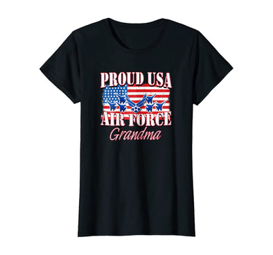 Proud USA Air Force Grandma T-shirts