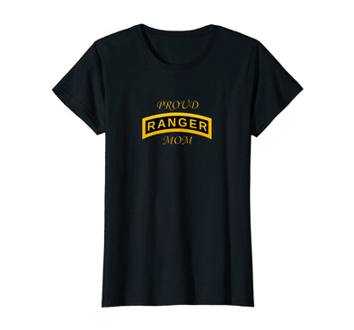 Proud Army Ranger Mom Tab T-shirts