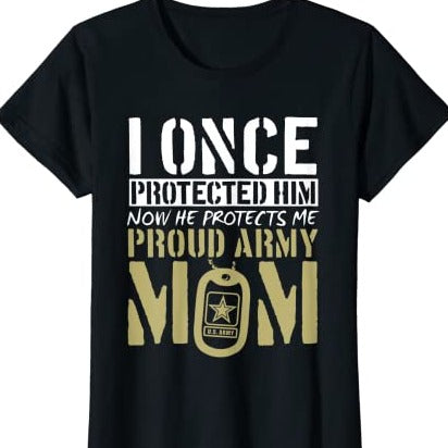 Proud Army Mom Shirt Gift