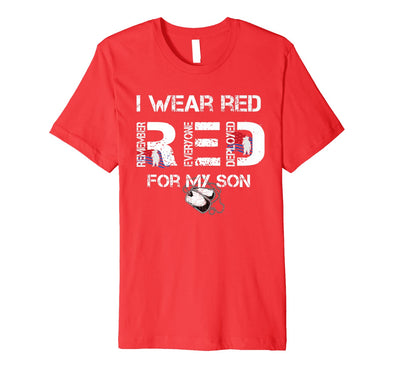 Wear Red For My Son T-shirts