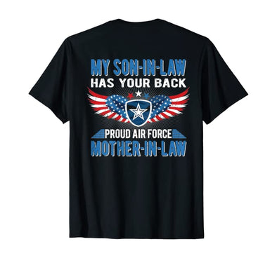 Son-In-Law Air Force Mother-In-Law T-shirts