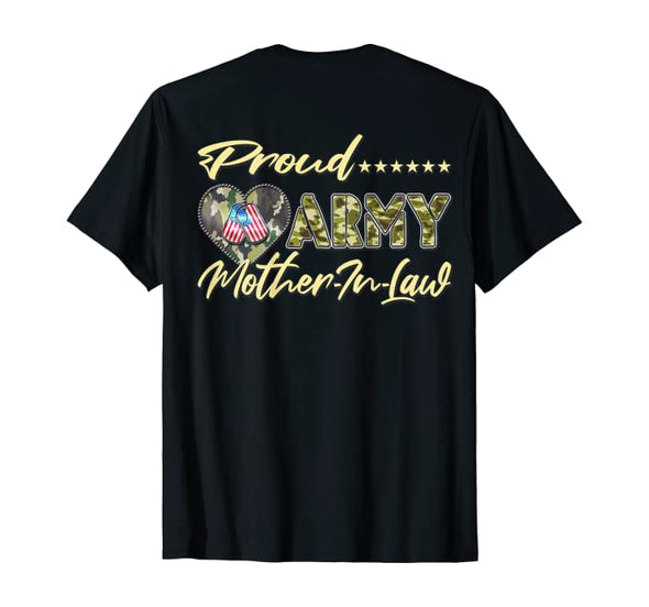 Proud Army Mother-In-Law US T-shirts
