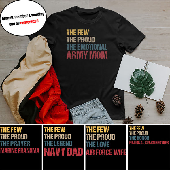 Military Mom Family Personalized Emotional T-shirts