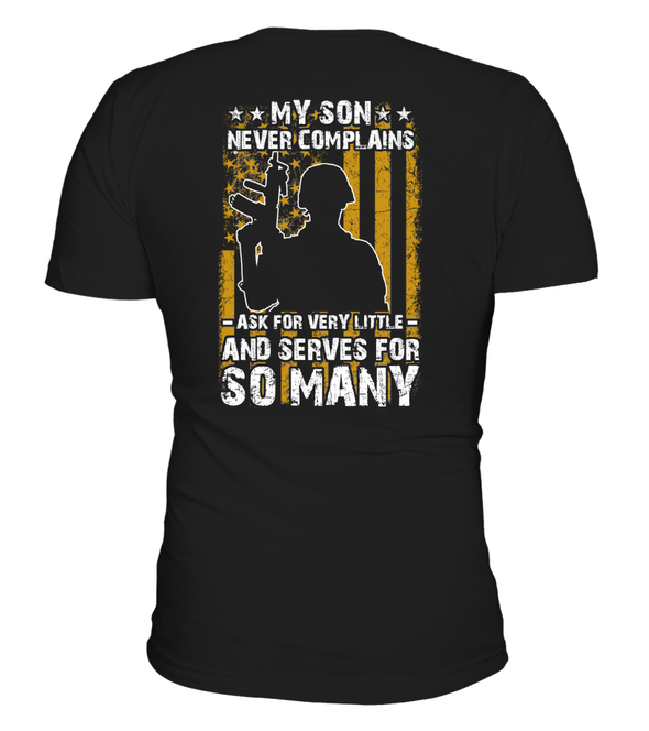 Army Mom Never Complains T-shirts - MotherProud