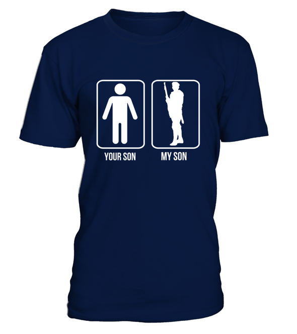 Navy Mom Your Son My Son T-shirts - MotherProud