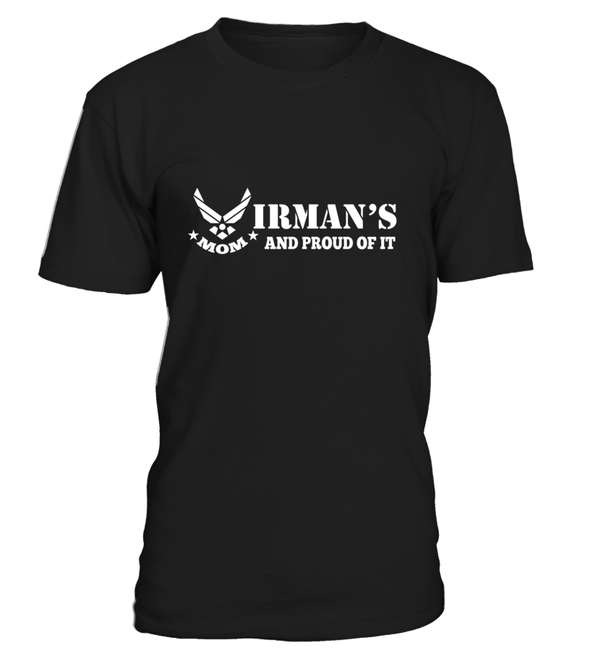 Air Force Airman's Mom T-shirts - MotherProud