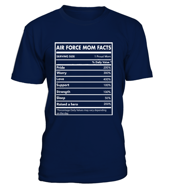 Air Force Mom Facts T-shirts - MotherProud