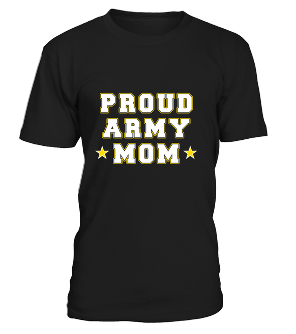 Proud Army Mom Star T-shirts - MotherProud