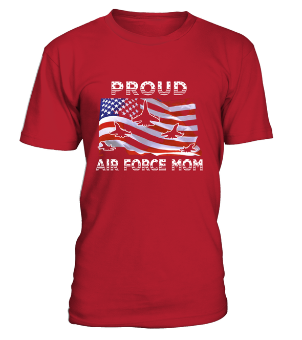 Proud Air Force Mom Flag T-shirts - MotherProud