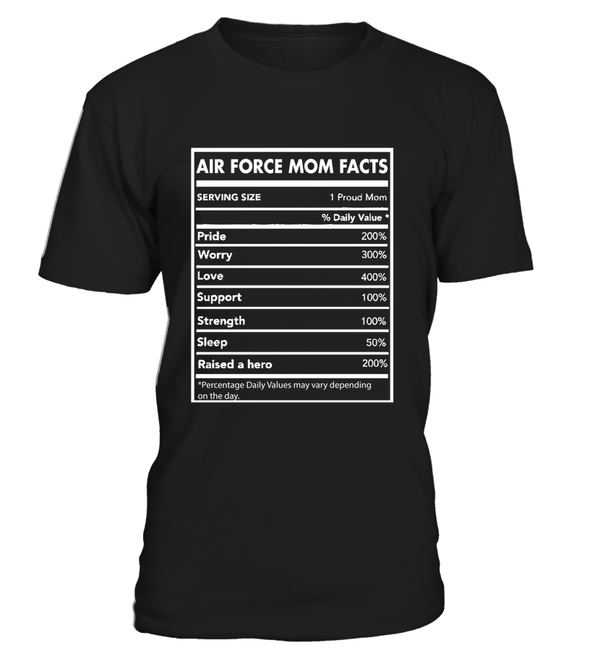 Air Force Mom Facts T-shirts - MotherProud