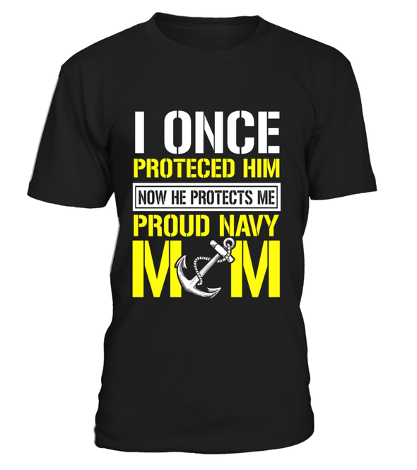 Navy Mom Protects T-shirts - MotherProud