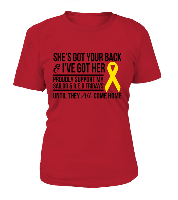 Navy Mom Got Her Red Friday T-shirts - MotherProud