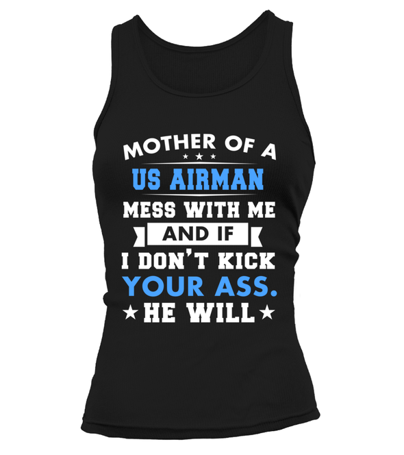 Air Force Mom Kick Ass T-shirts - MotherProud