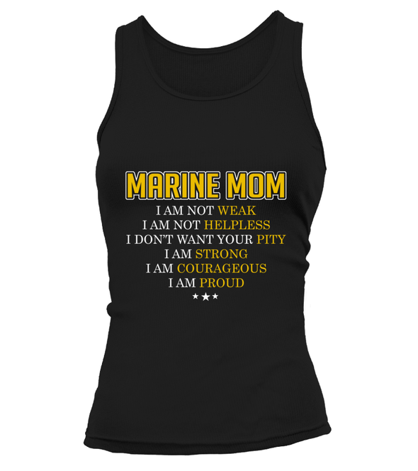 Marine Mom I Am Proud T-shirts - MotherProud