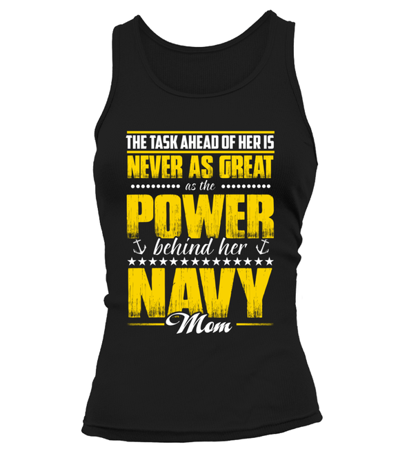 Navy Mom Daughter Power T-shirts - MotherProud