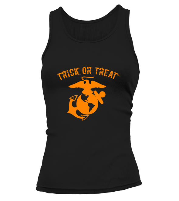 Marine Halloween Trick Or Treat T-shirts - MotherProud
