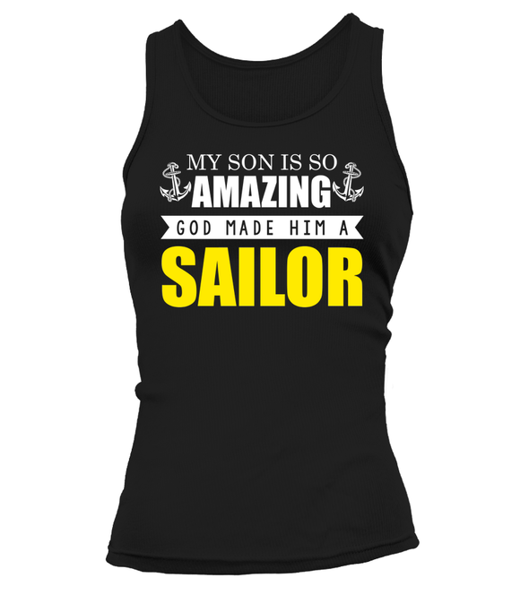 Navy Mom God Made Sailor T-shirts - MotherProud