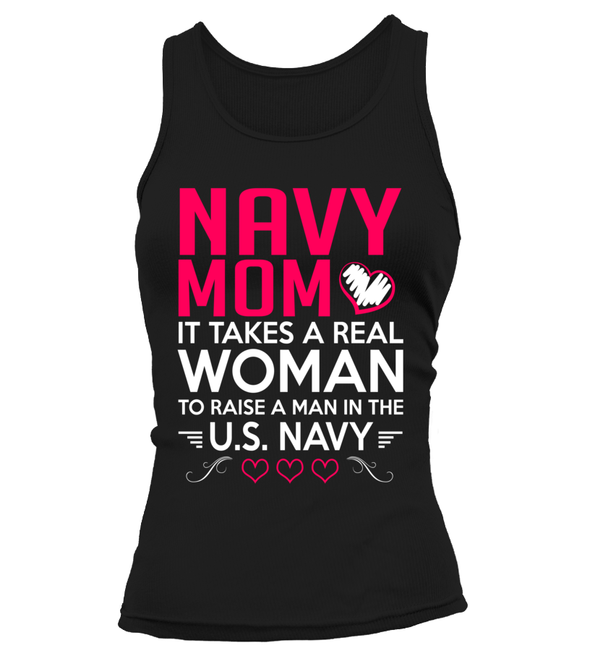 Navy Mom It Takes T-shirts - MotherProud