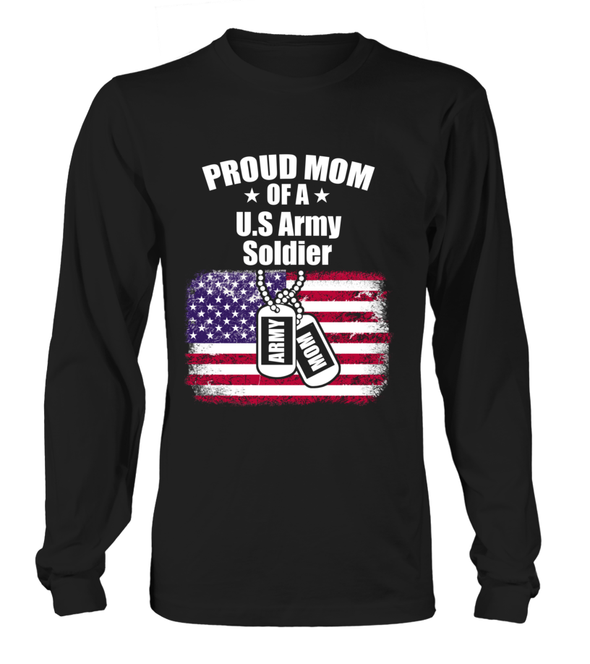 Proud Mom Of U.S Soldier T-shirts - MotherProud