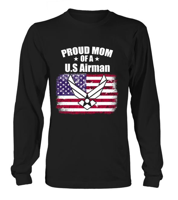 Proud Mom Of U.S Airman T-shirts - MotherProud