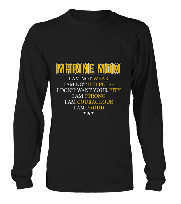 Marine Mom I Am Proud T-shirts - MotherProud