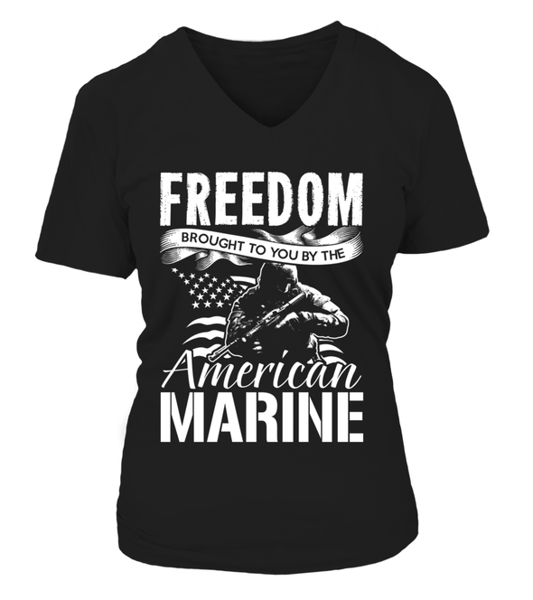 Marine Mom Freedom Brought To You T-shirts - MotherProud