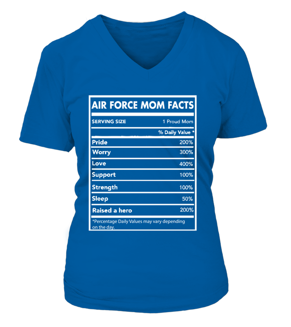 Air Force Mom Facts T-shirts - MotherProud