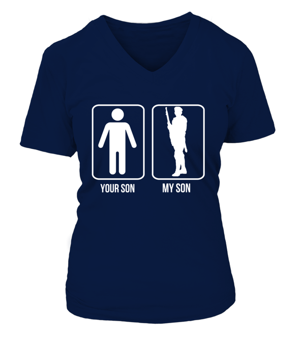 Navy Mom Your Son My Son T-shirts - MotherProud