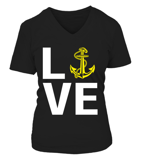 Navy LOVE T-shirts - MotherProud