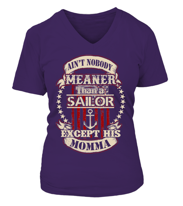 Navy Mom Meaner T-shirts - MotherProud