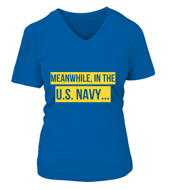 Navy Meanwhile T-shirts - MotherProud