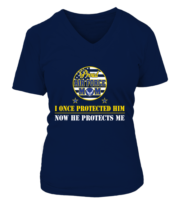 Air Force Mom Once Protected T-shirts - MotherProud