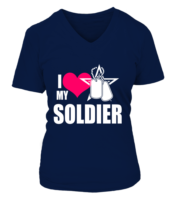Army Mom I Love My Soldier T-shirts - MotherProud