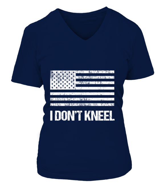 Military I Don't Kneel For Our Flag T-shirts - MotherProud