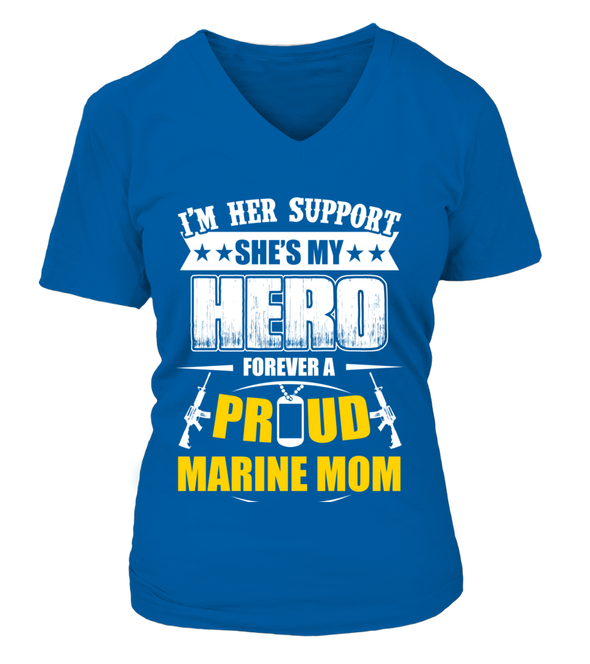 Marine Mom Forever Daughter T-shirts - MotherProud